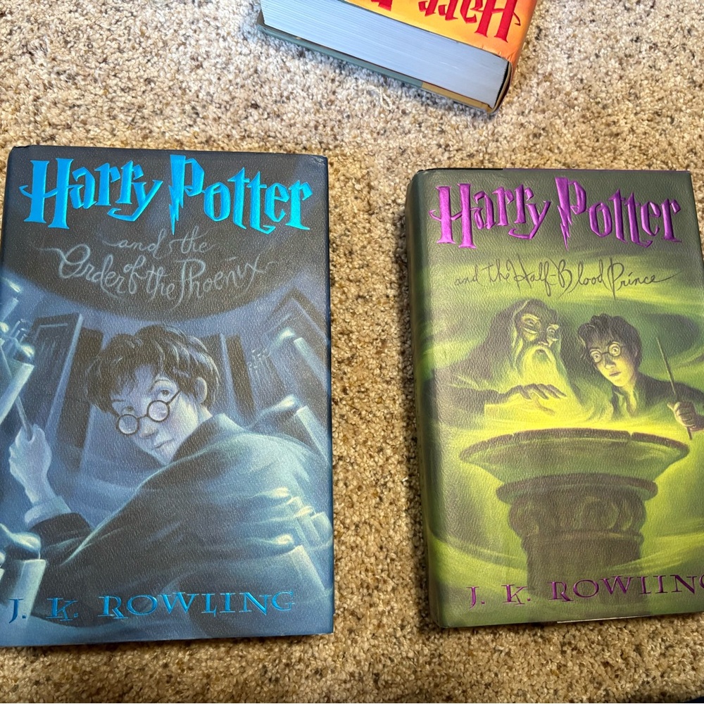Harry Potter Hardcover Books Set